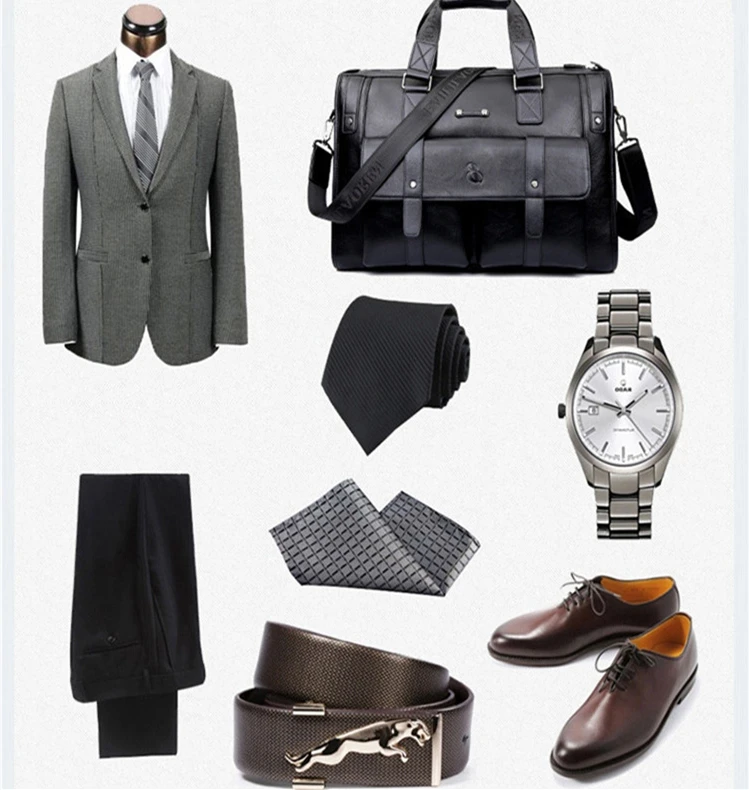 

Mens Messenger Bag Vintage Briefcase Genuine Leather Satchel Laptop Shoulder Crossbody Bag Handbag with Strap for Men Business