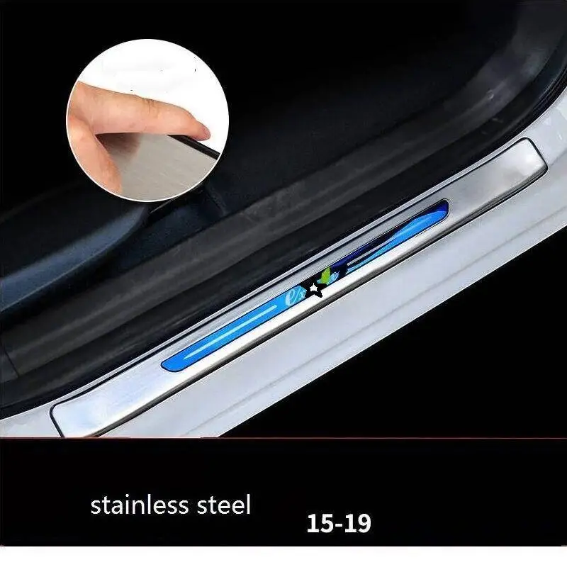 Педаль для ног автомобиля хром модифицированный автомобильный Стайлинг