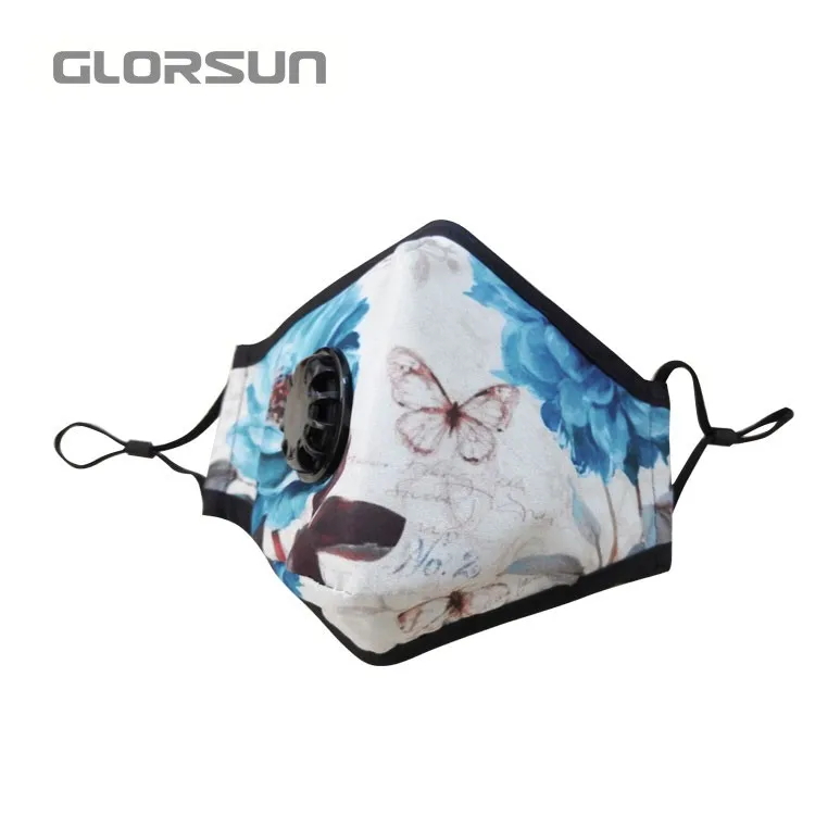 002BA02102 GLORSUN грязная маска моющаяся n99 анти pm2.5 запах дыма пыли лицо воздушный фильтр n95 рот Мода Спорт дыхание углеродная маска - Цвет: 002BA02102
