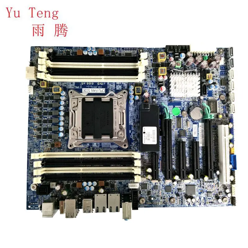 HP Z620 X79 C602 материнская плата 708614-001 618264-003 V2 версия 100% тест ок доставка | Компьютеры