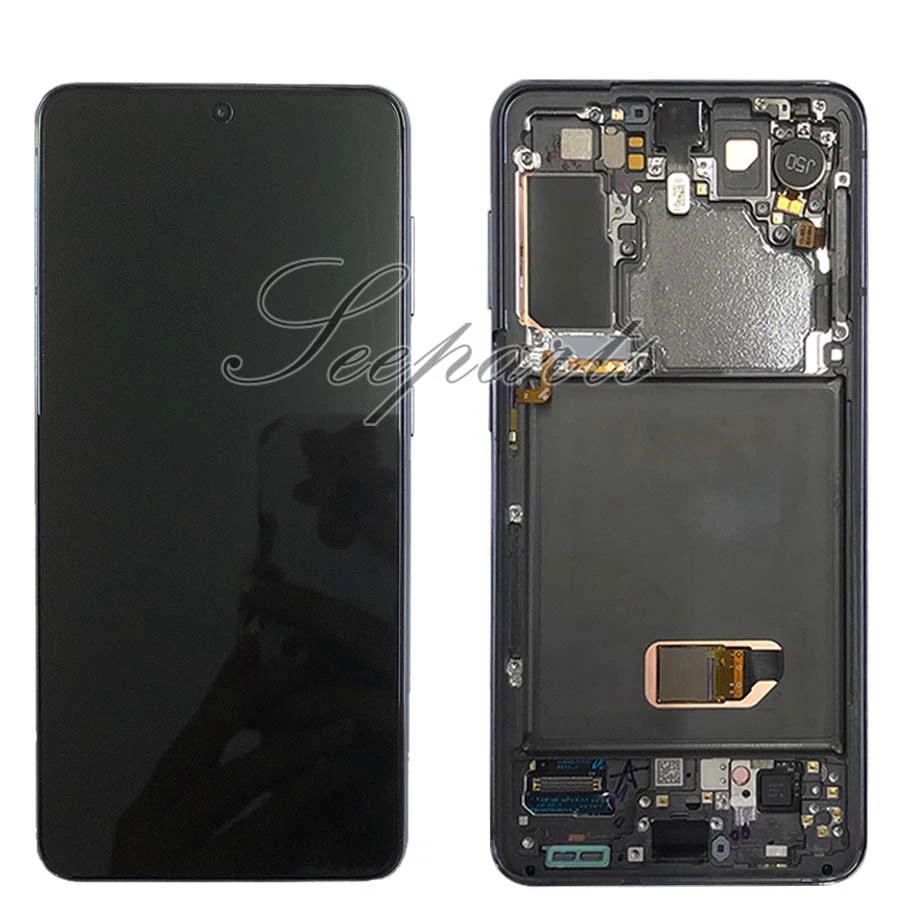 Super AMOLED для Samsung Galaxy S21 Plus S21LCD сенсорный экран ЖК дисплей дигитайзер + с