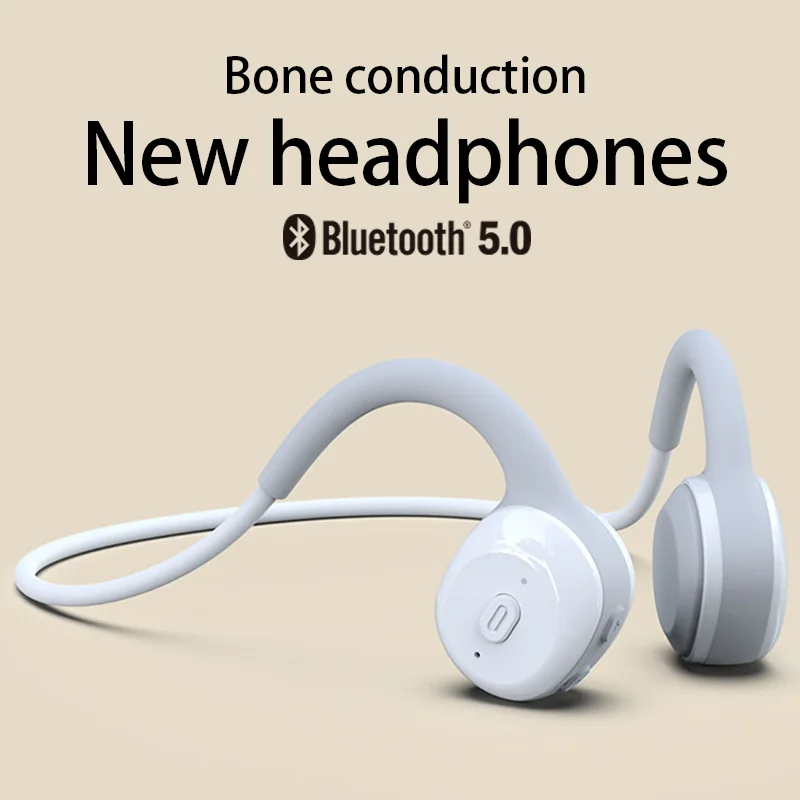 

Sports Headphones Wireless Bluetooth Portable Bone conduction Stereo Noise Canceling Earphone Business For Samsung Xiaomi Huawei