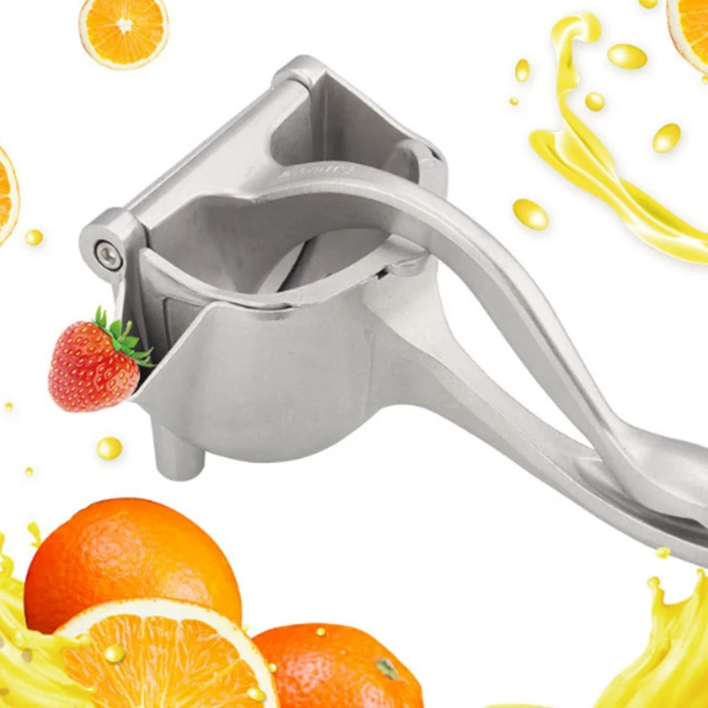 AD Silver металлический ручной фруктовый сок соковыжималка для лимона Апельсиновая