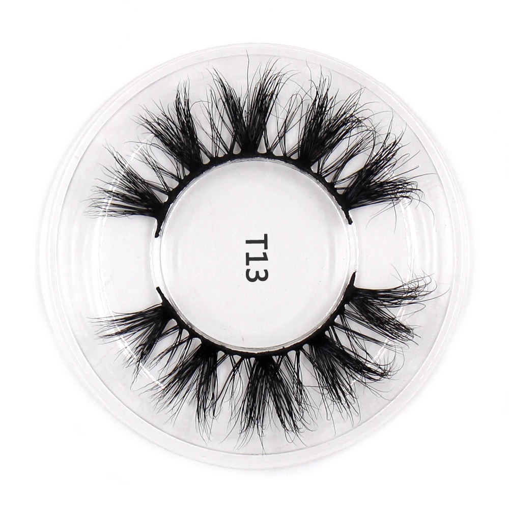 

AMAOLASH Lashes Mink Lashes 100% Cruelty free Natural long Lasting Soft Fluffy 3D Mink Eyelashes reusable False Eyelashes T12