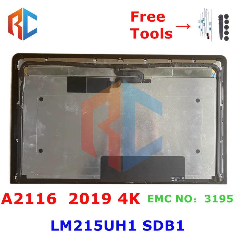 Новый ранний 2019 для Apple iMac 21 5 ''A2116 4K ЖК экран с стеклом в сборе EMC 3195 MRT32