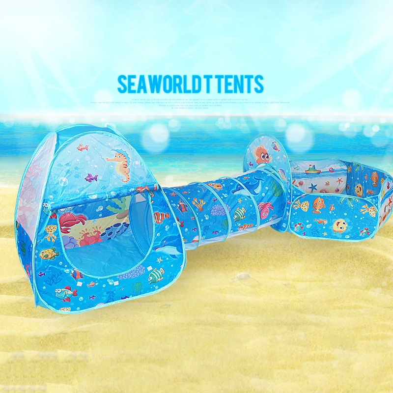 Складная детская палатка с океаническим шаром волнистый шар для бассейна