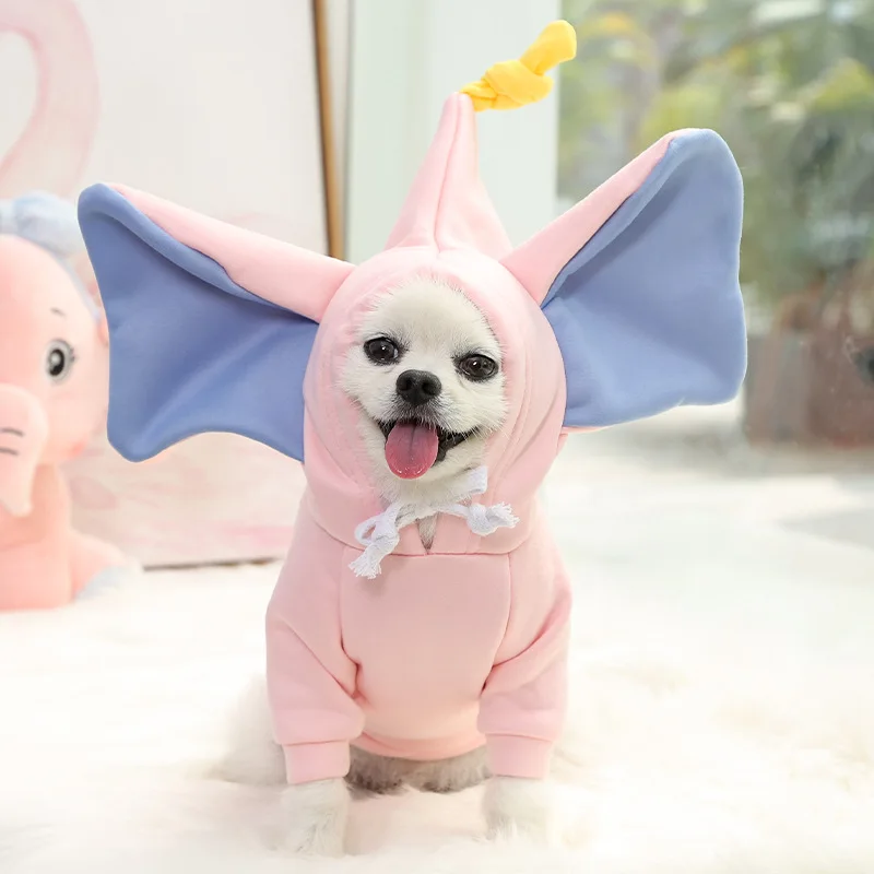 

Fashion Pet Cosplay Elephant Clothes Cute Pet Dog Cat Christmas Clothes Dog Winter Coat Clothes For Medium Small Big Dogs