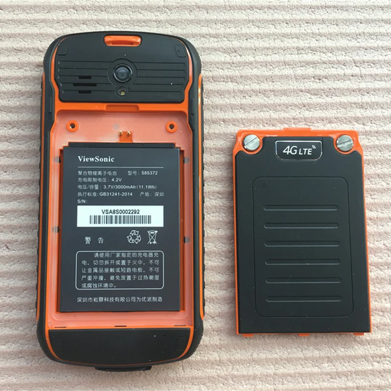 Водонепроницаемый смартфон Viewsonic L8 IP67 5 0 дюйма 1 ГБ ОЗУ 8 Гб ПЗУ четыре ядра Android 6
