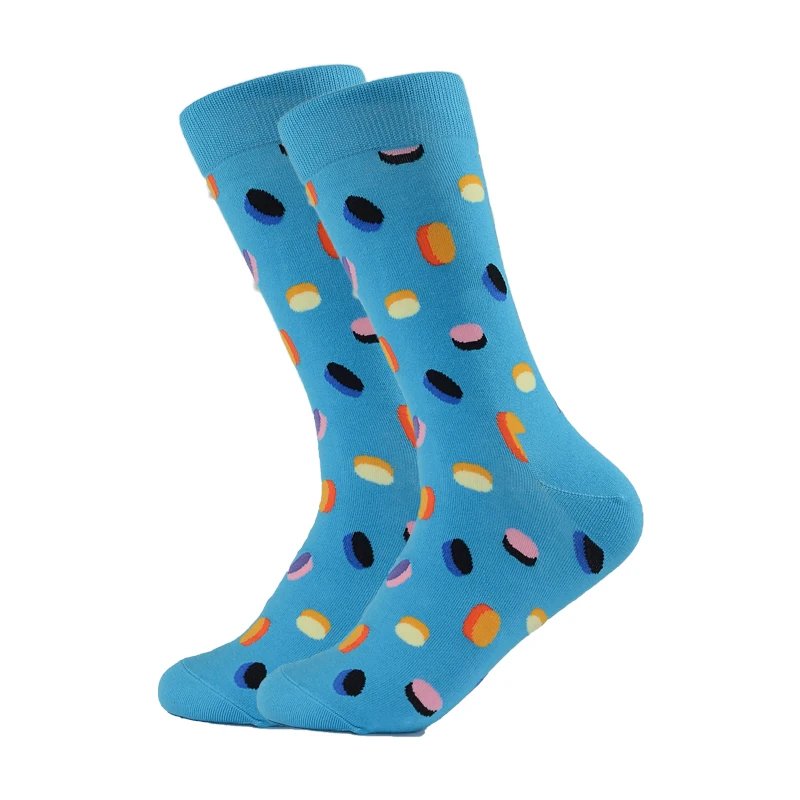 

Men's Funny Happy Socks Fine Paragraph Diamond Pattern Argyle Tube Geometric Large Size Skateboard Socks