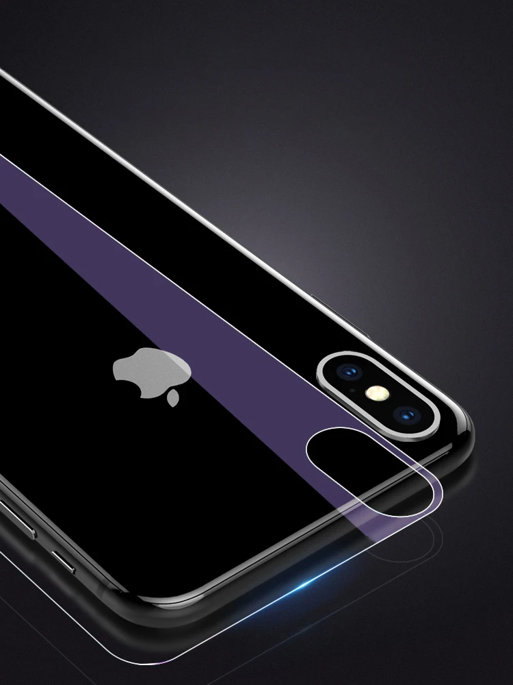 NILLKIN для iPhone XS Max задняя крышка из закаленного стекла для iPhone 8 9H взрывозащищенный HD прозрачный протектор экрана для iPhone8 стекло