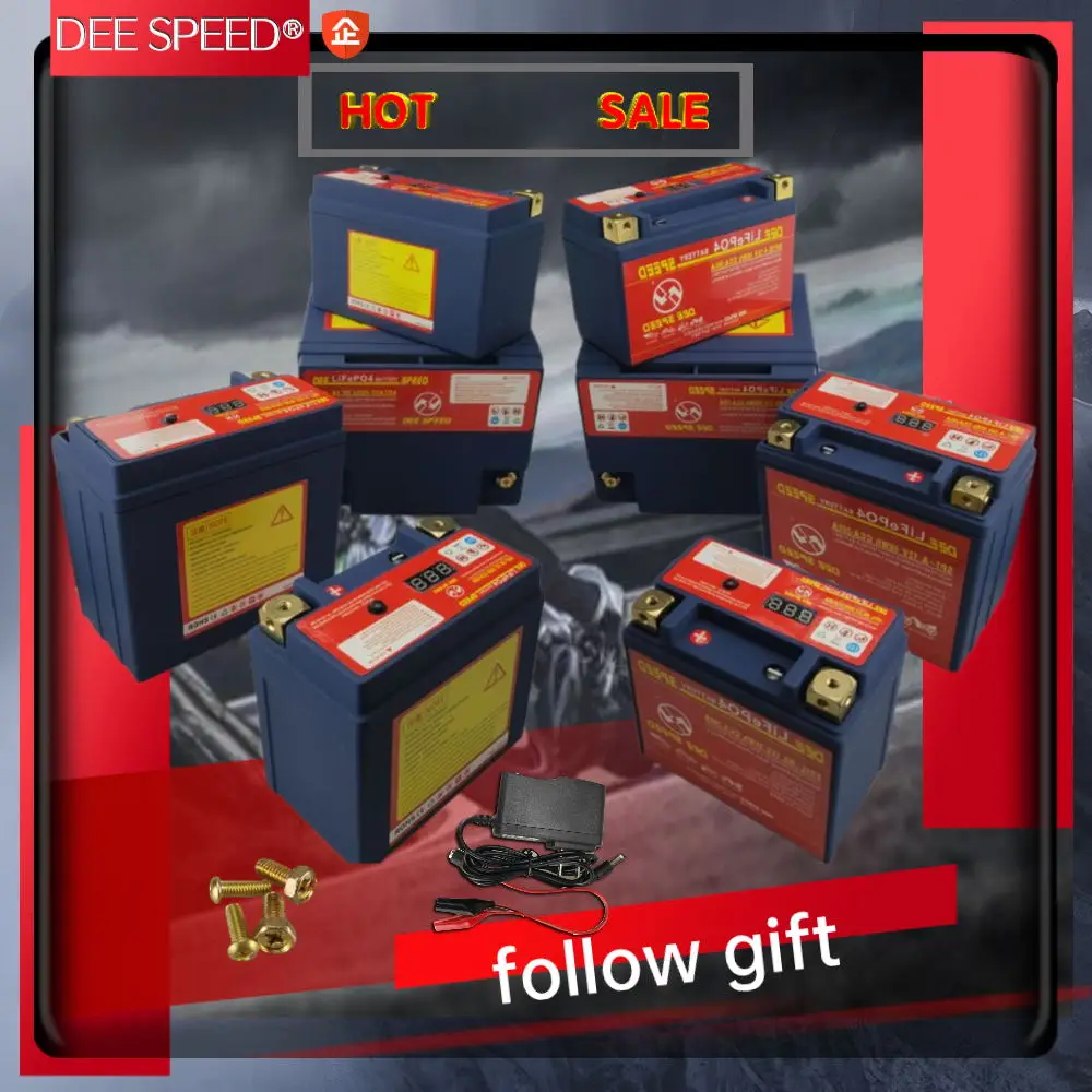 Литий железо фосфатный Аккумулятор для мотоцикла 12 В 7/9/10/12/14/20 Ач|Аккумуляторы