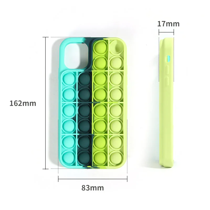 

Stress Reliever for iPhone12 Silicone Phone Case Anti-rodent Pioneer Soft Case Anti-drop All Inclusive for iPhone 11 Phone Case