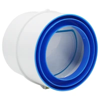 1pc pvc exhaust fan check valve round pipe backdraft damper 75110mm air duct ventilation grill for bathroom kitchen accessories