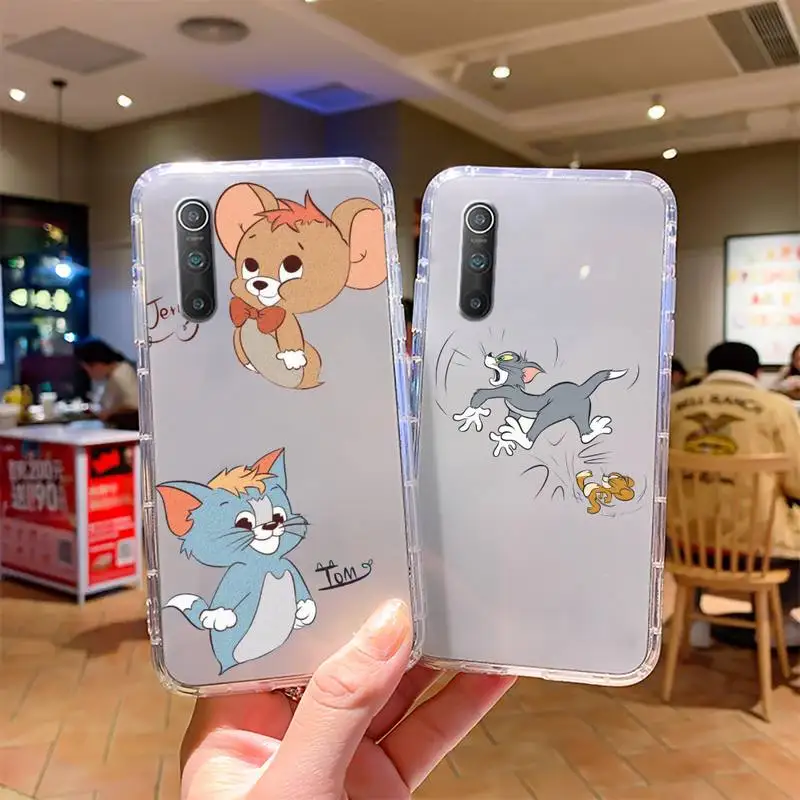 

Cat TOM Mouse JERRYS Phone Case For Samsung s7 s8 s9 s10 s20 s4 s5 s6 a71 a21 a20 plus lite edge Fundas Coque
