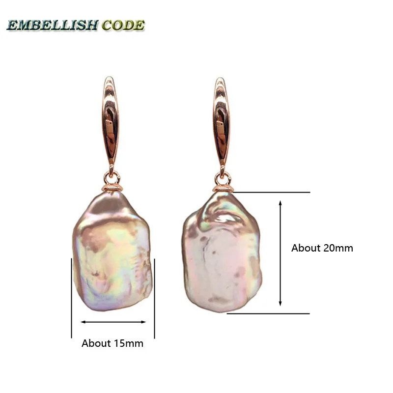 Новый жемчужное колье коренастый заявление ожерелье крюк серьги комплект персик