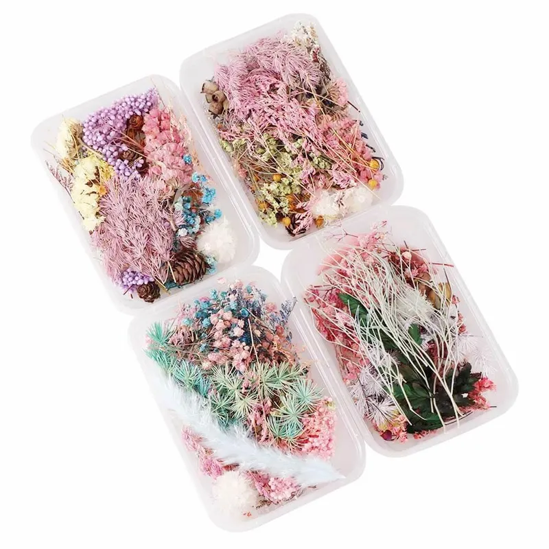Ароматерапия Свеча diy Материал вечный сушеный цветок Комбинация ручной работы