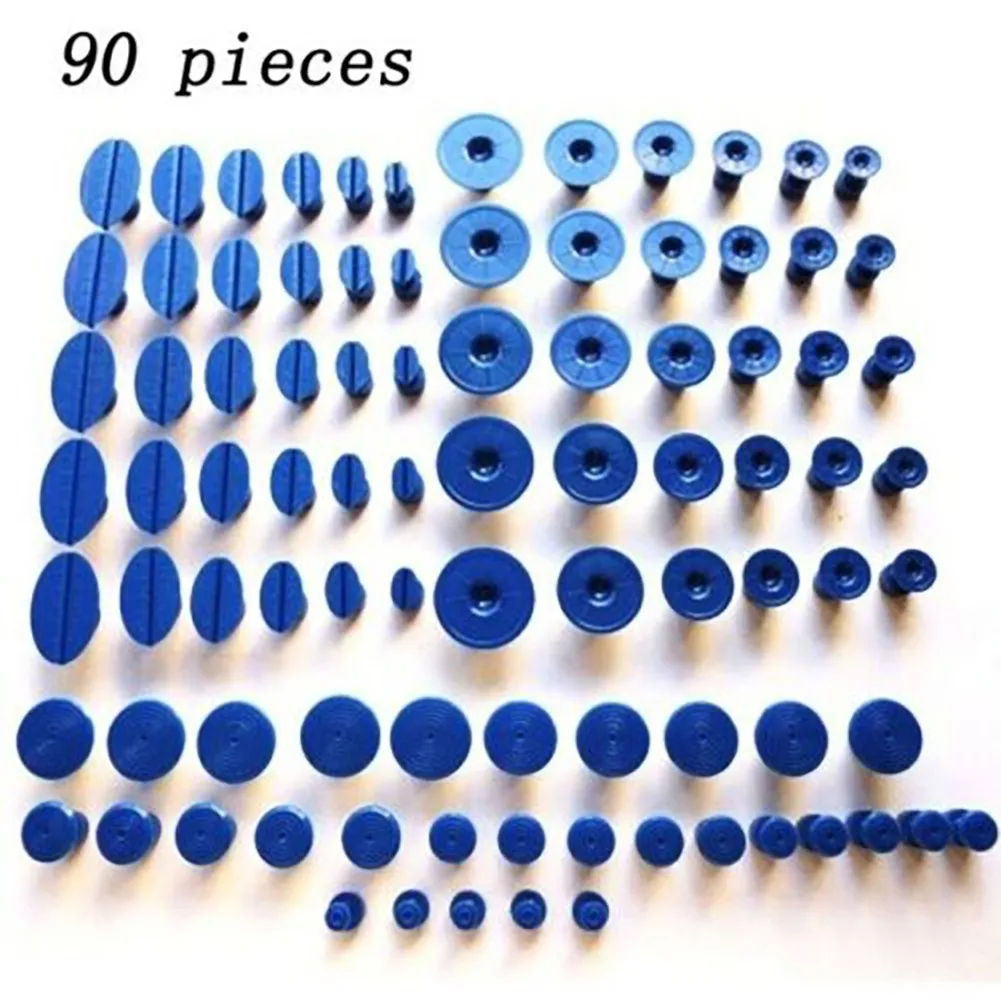 

Tabs Ding Pulling Tabs Paintless Removal Tool 18 Different Sizes 90pcs Car Plastic