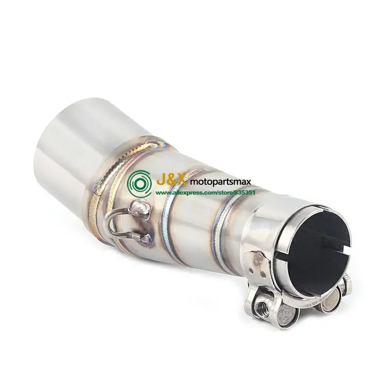 Средняя выхлопная труба мотоцикла для Kawasaki Z250 2008 2015 Ninja 300 2013 2016 250R 2012|motorcycle exhaust