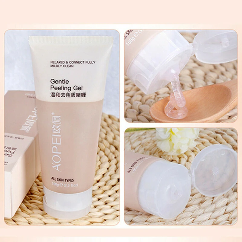 

Women Acne Pore Minimizers Exfoliator Facial Peeling Gel Gentle 100g Moisturizing CIN6 899