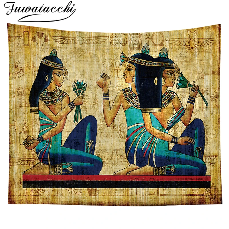 Fuwatacchi Древнего Египта Племенной Savage гобелен настенный палатка путешествия