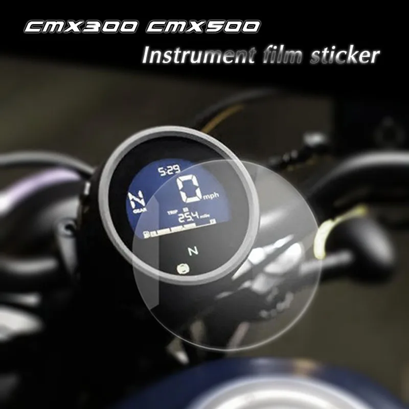 

Для HONDA Rebel 500 300 CMX CMX500 CMX300 Защитная пленка для экрана мотоцикла приборной панели наклейки
