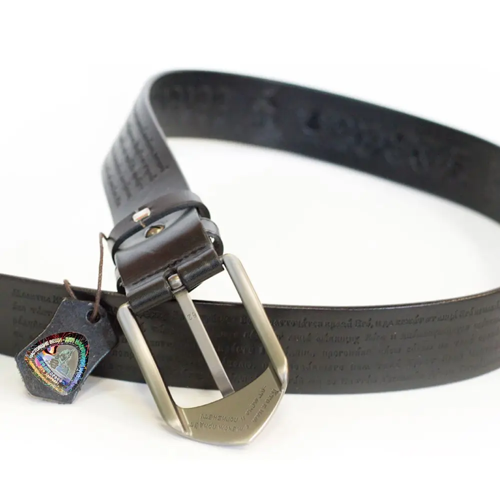 Ремень Великоросс Кронштадтский воловья кожа|Мужские ремни| |