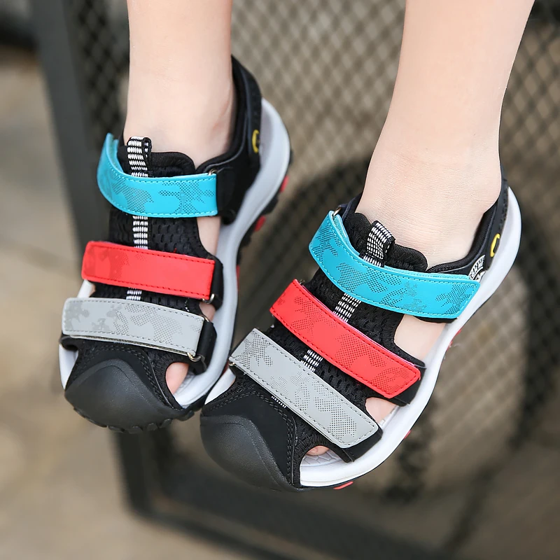 Сандалии детские пляжные дышащие кроссовки для мальчиков и девочек повседневная