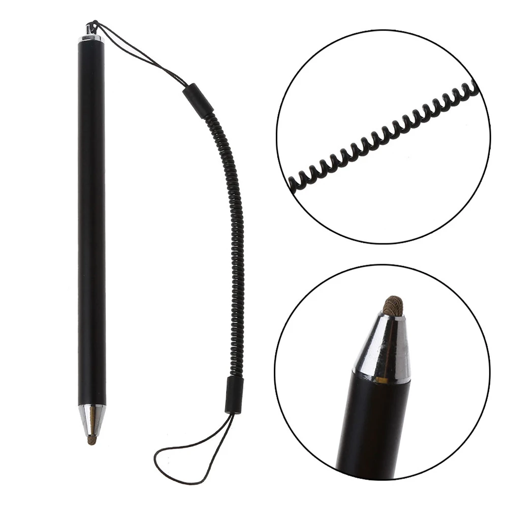 

Anti-lost Lanyard Touch Screen Stylus Pen Fibre Stylus Mesh Micro Fiber Tip Pen for Smart Phone Tablet