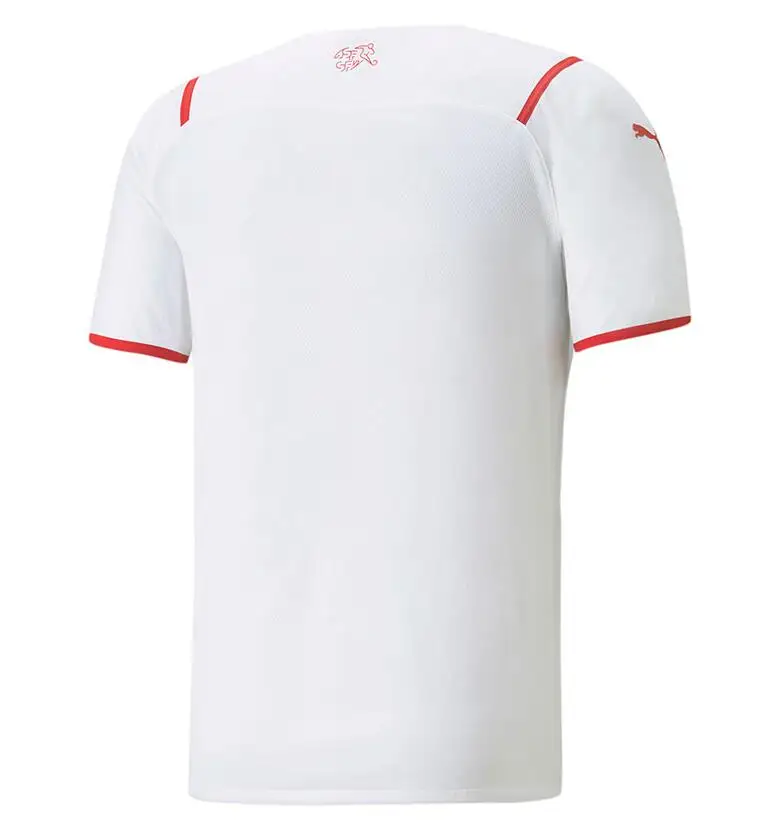 

2021 2022 Switzerland Soccer Jersey national team away 21 22 SEFEROVIC FREULER SHAQIRI LANG EMBOLO BEHRAMI Swiss white Football