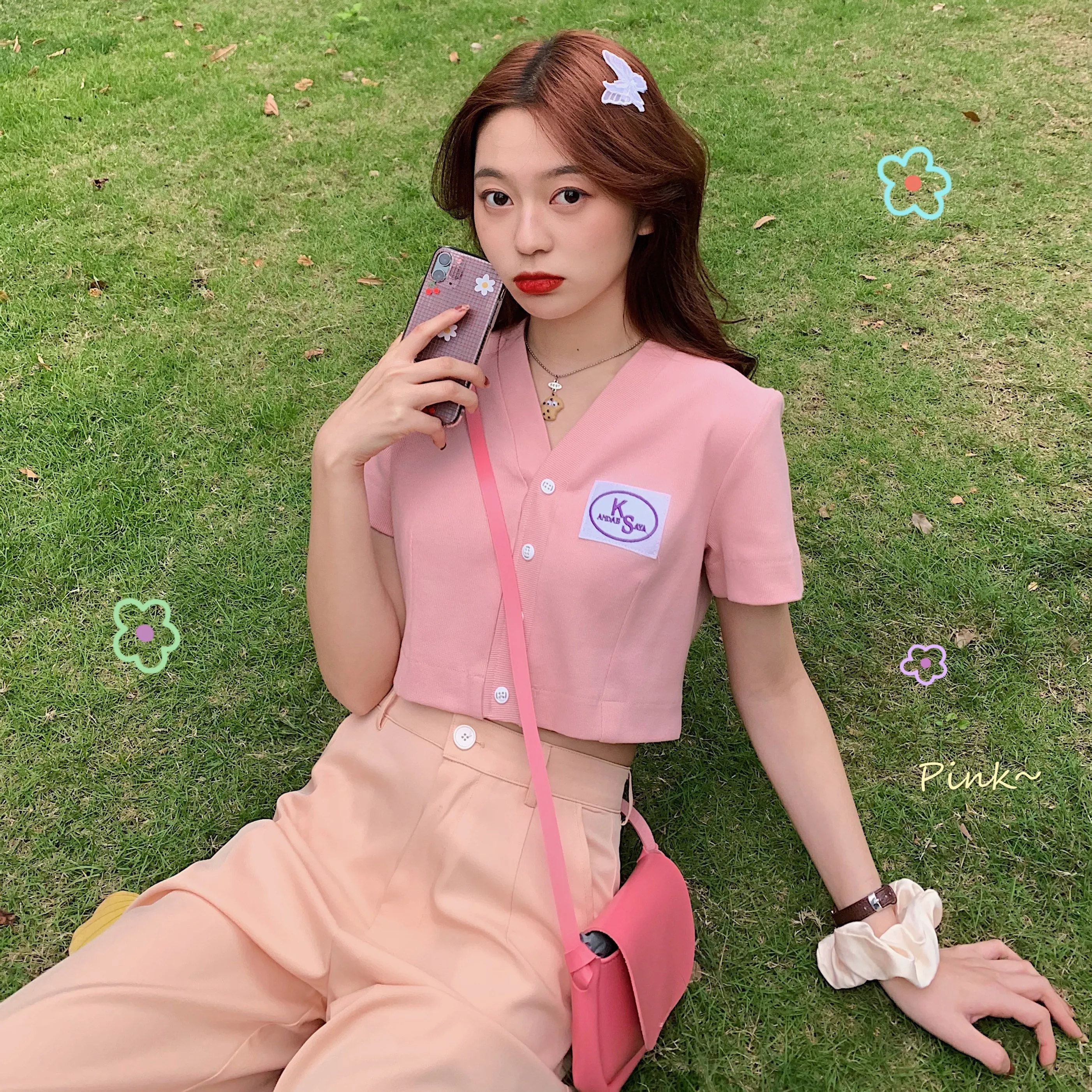 

Female Korean Harajuku Retro Lazy Letter Loose T-shirt Women's T-shirts Tops Japanese Kawaii Ladies Ulzzang Clothes For Women