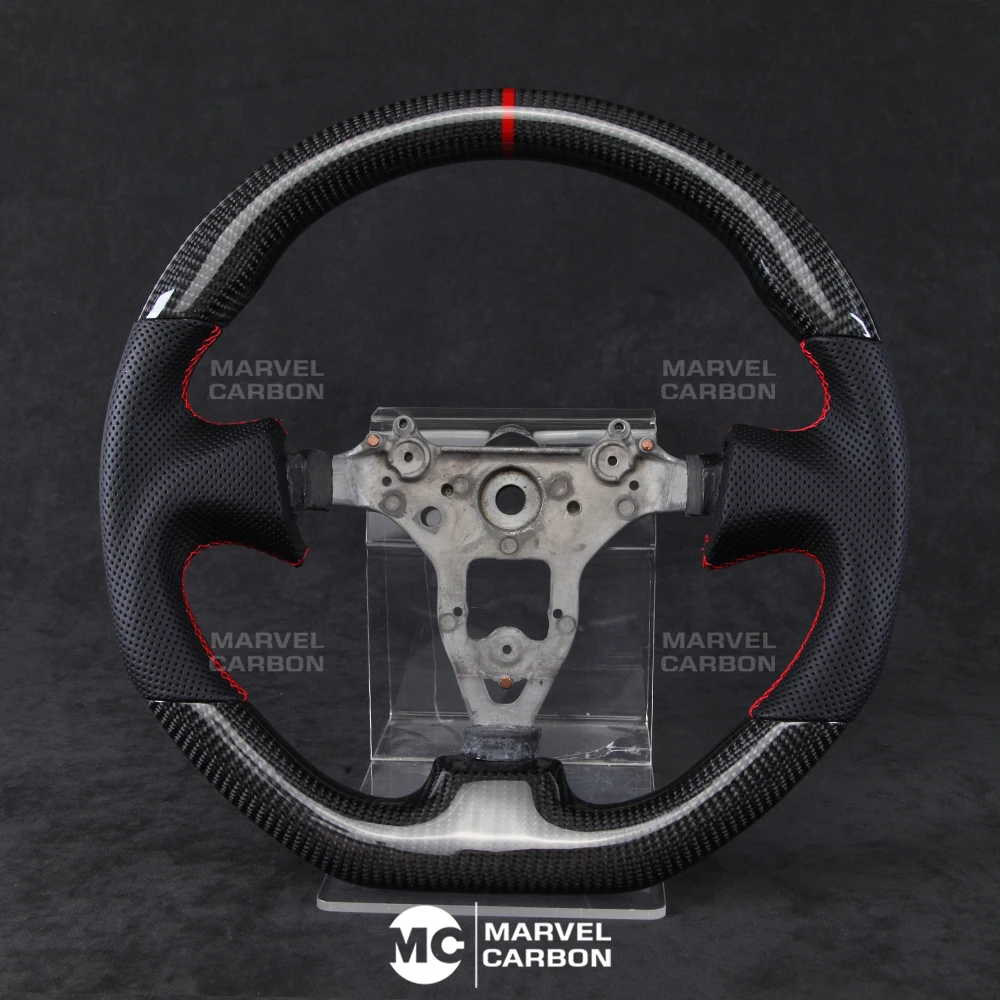 

100% Настоящее углеродное волокно рулевое колесо, совместимое с Nissan R34