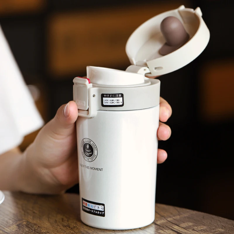 Кофейная кружка термос из нержавеющей стали 304 чашки-стаканы вакуумные фляжки