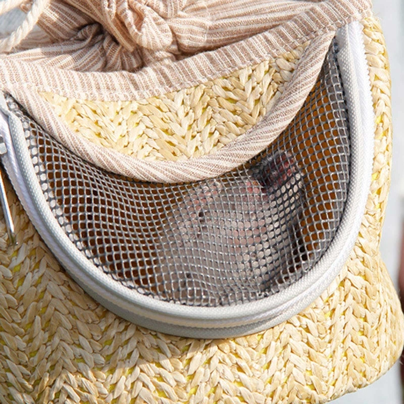 

Portable Small Pet Carrier Sleeping Pouch Breathable Outdoor Travel Hedgehog Hamsters Carrying Storage Shoulder Bag