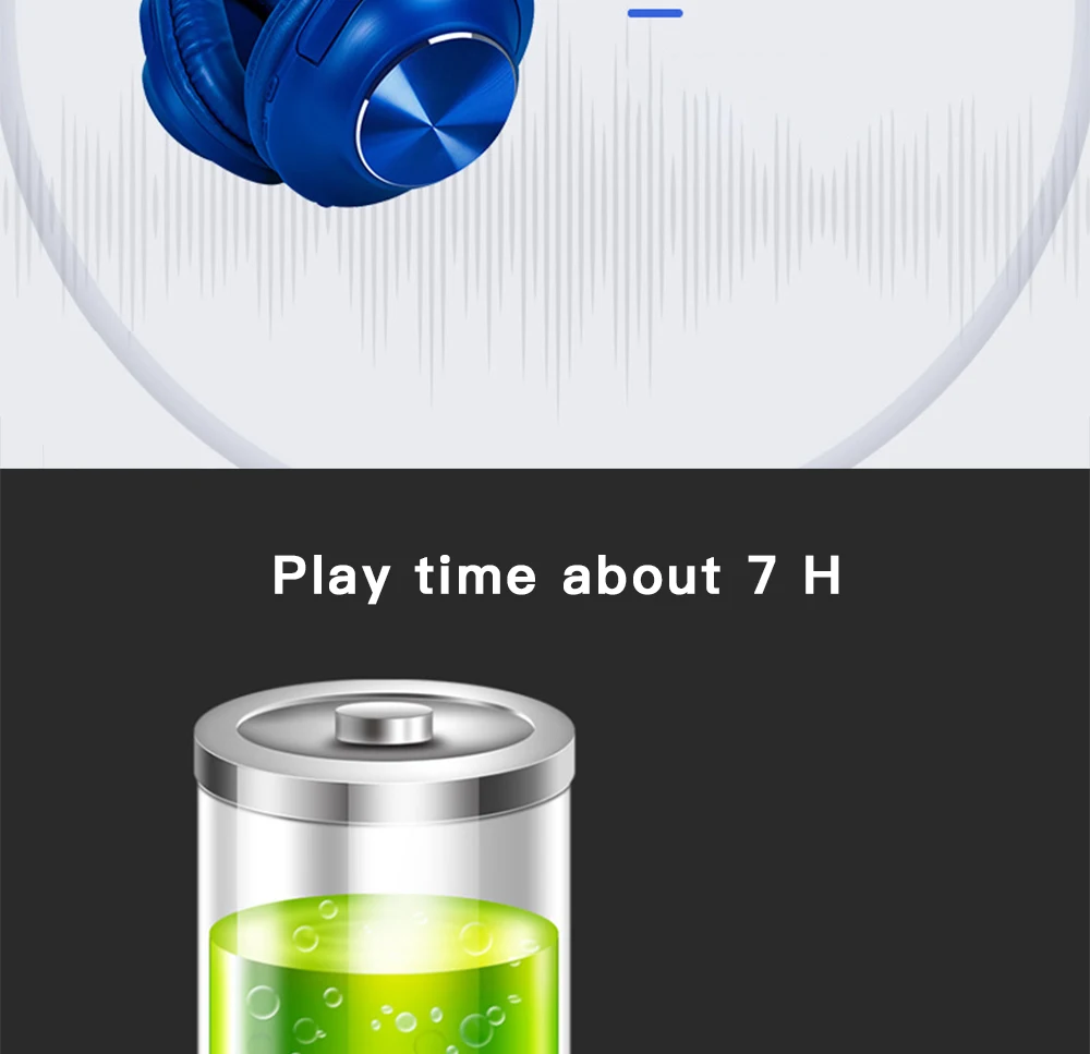 Qh16 металлические Bluetooth 5,0 наушники floding наушники с креплением на голову Беспроводная гарнитура Bluetooth HIFI