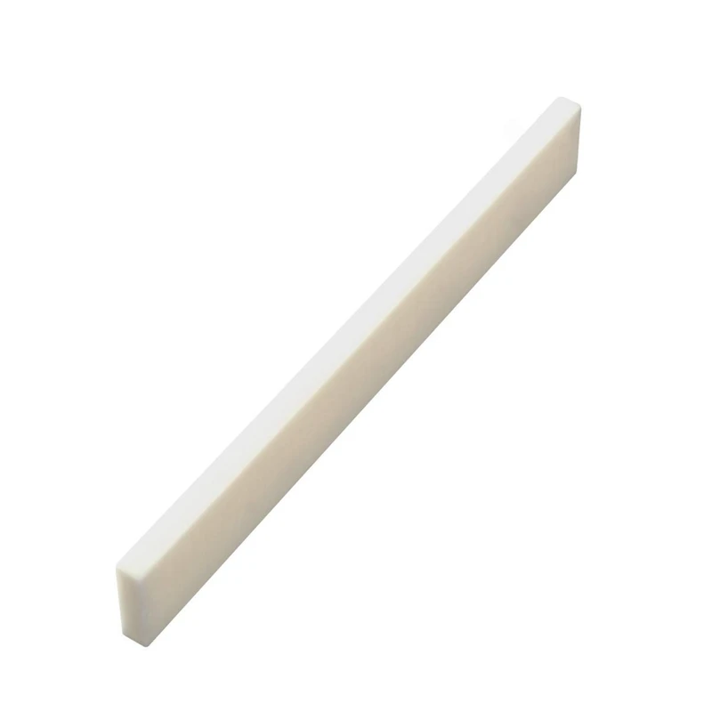 Bone Guitar String Bridge Saddle for Acoustic Classical Mandolin Banjo Ukulele 80x3x10mm | Спорт и развлечения