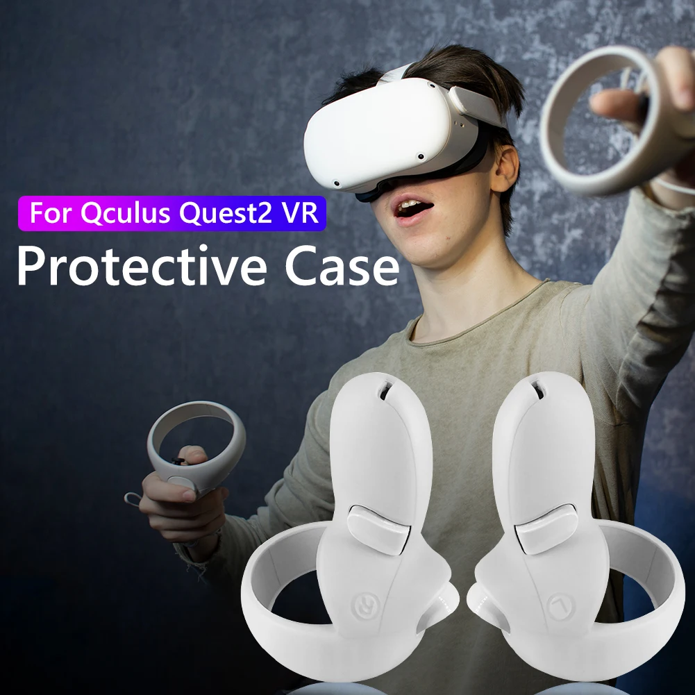 2 шт. Очки виртуальной реальности VR Стекло Аксессуары Силиконовая ручка защитный