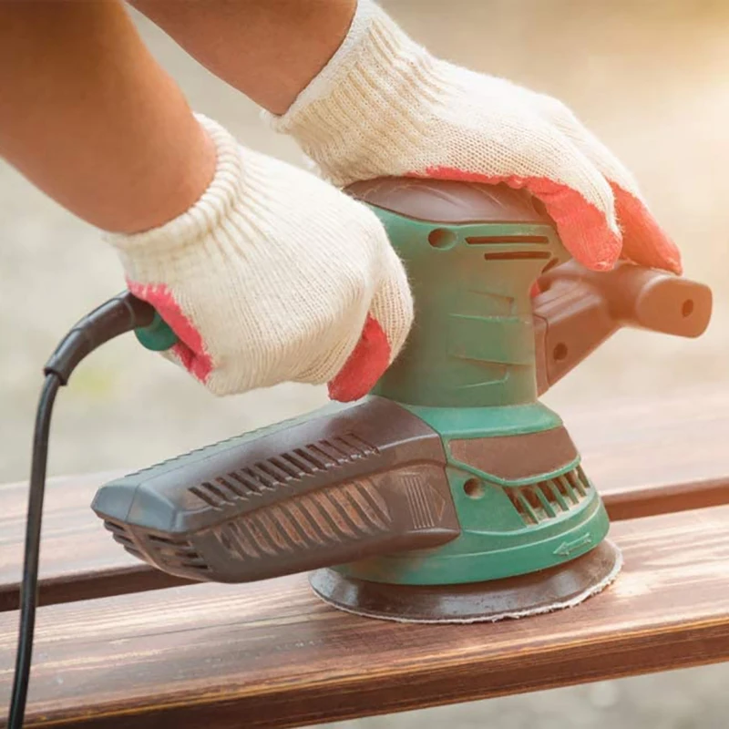 

100 Pcs of 125 mm 5-Inch Sandpaper Sandpaper, 8-Hole Disc Sandpaper, Sandpaper 120 Mesh, for Polishing Tool Accessories