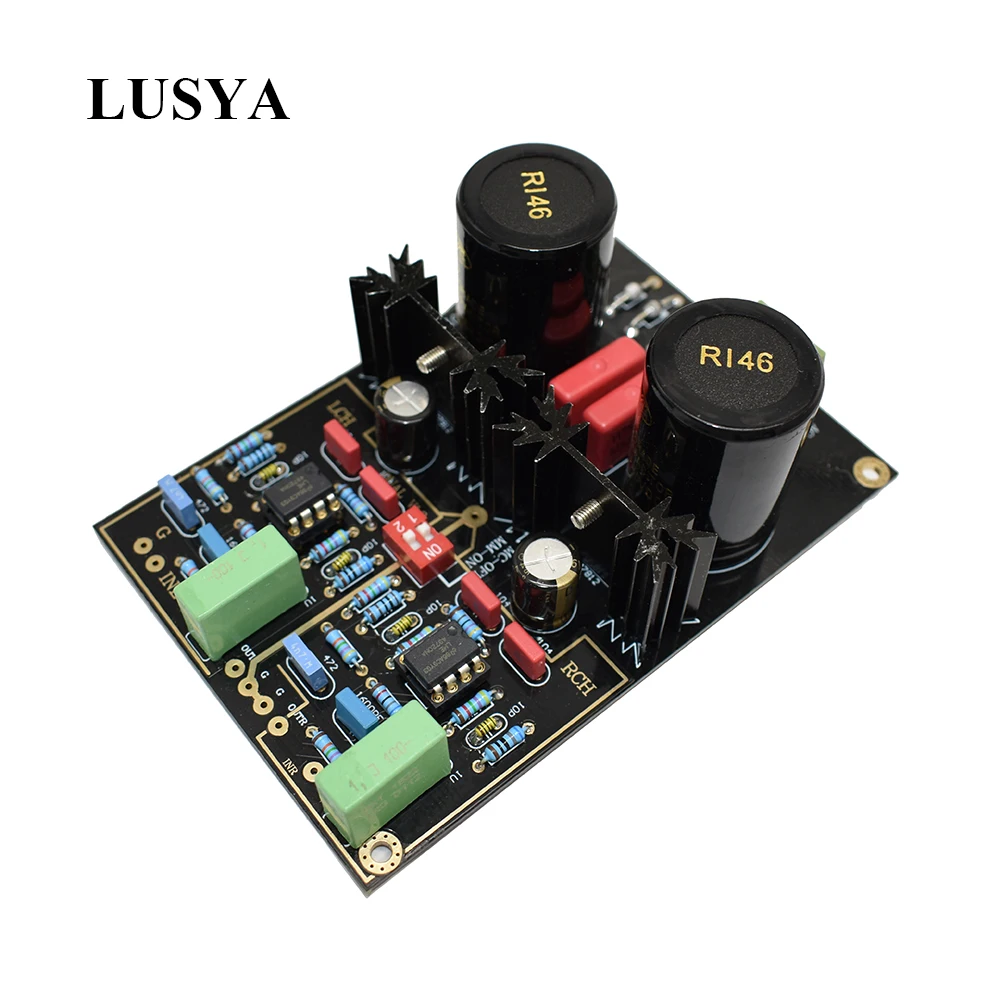 

Lusya Vinyl Player NE5532 MM MC Phono Amplifier Reference Germany DUAL Circuit DIY Kit/Finished B3-005