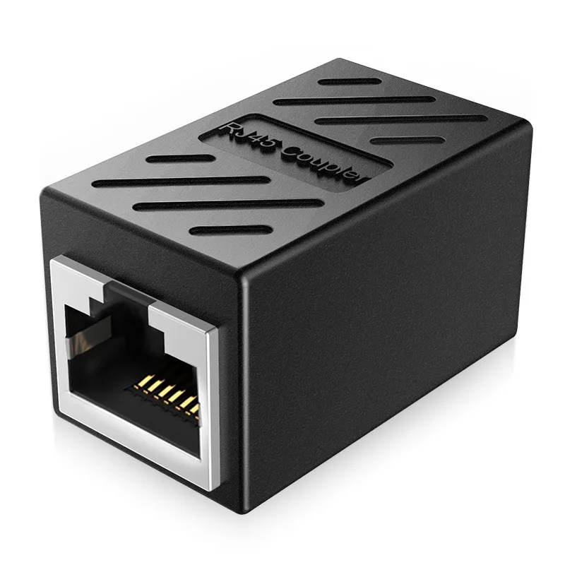 2 шт. Женский сетевой RJ45 Разъем LAN переходник удлинитель сетевого