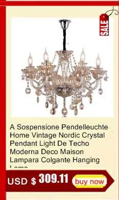 Lustre Luminaria светильник лампа Sufitowe винтажный плафон для гостиной Lampara светильник ing Plafondlamp Хрустальный светодиодный потолочный светильник