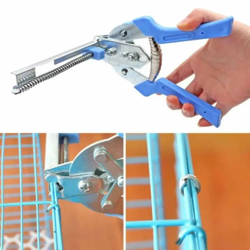 Витковой плоскогубцы инструменты Установка клетки для домашних животных из