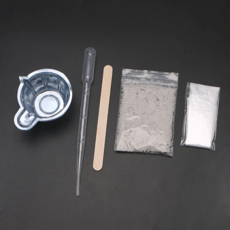 

DIY Epoxy Resin Divided Plastic Cups Wooden Stirring Sticks Dropper Resin Remover for Mixing Paint Epoxy Resin Tools Kit