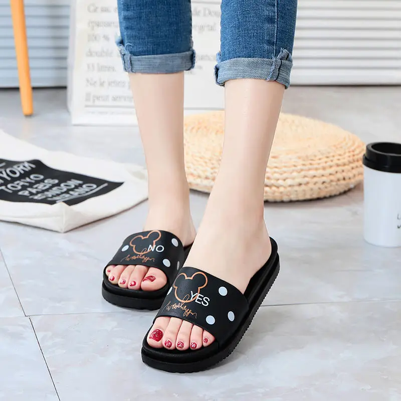 

2021 new summer wear fashion all-match non-slip platform women's slippers 2013