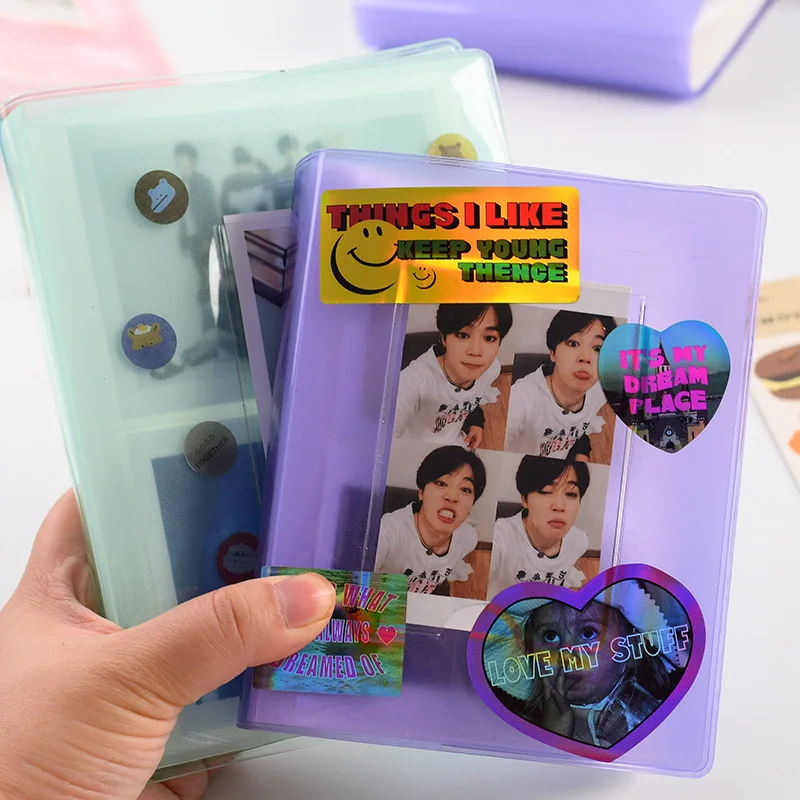 Корейский 64 Карманный 3 дюймовый Ретро фотоальбом для Fujifilm Instax Films Album Mini 9 8 7s 90 70 25
