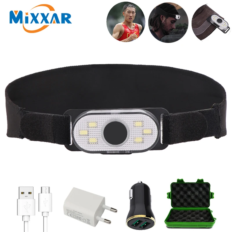 Спортивный головной фонарь Z20 светодиодный со встроенным аккумулятором