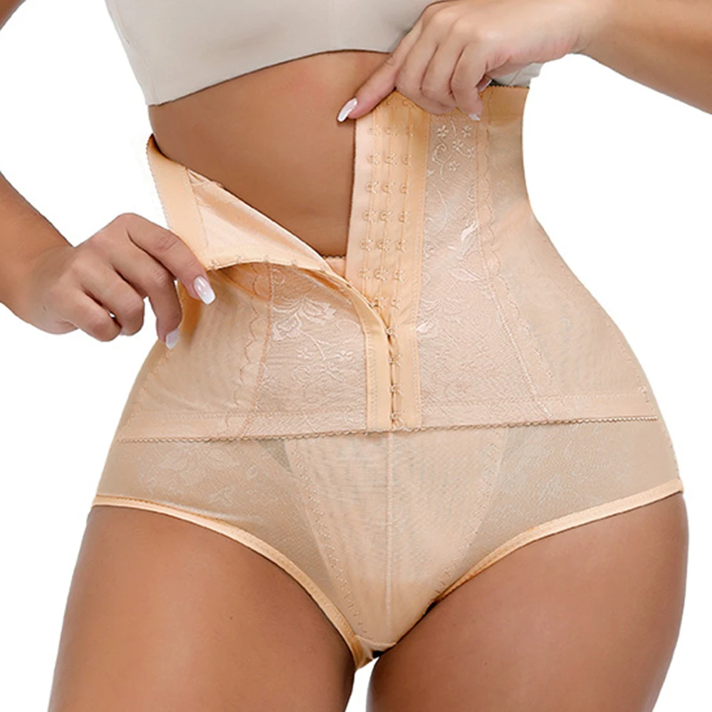 Трусики-формирователи с высокой талией сексуальные кружевные шейперы