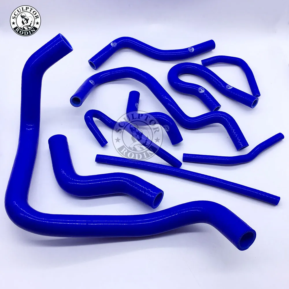 Комплект силиконовых шлангов радиатора для HONDA CIVIC D15 D16 SOHC EG/EK 92-00 (10 шт.)
