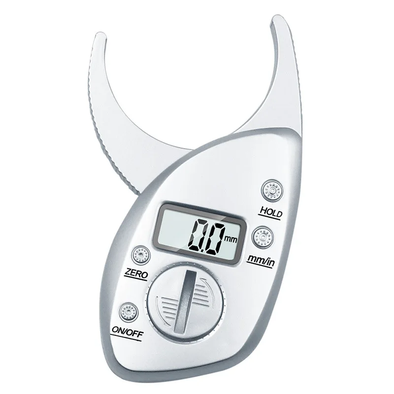 

Adipometro De Gordura Profissional Body Fat Measuring Tool Digital Balance Body Skin Fat Caliper Tester mm Inch LCD Screen