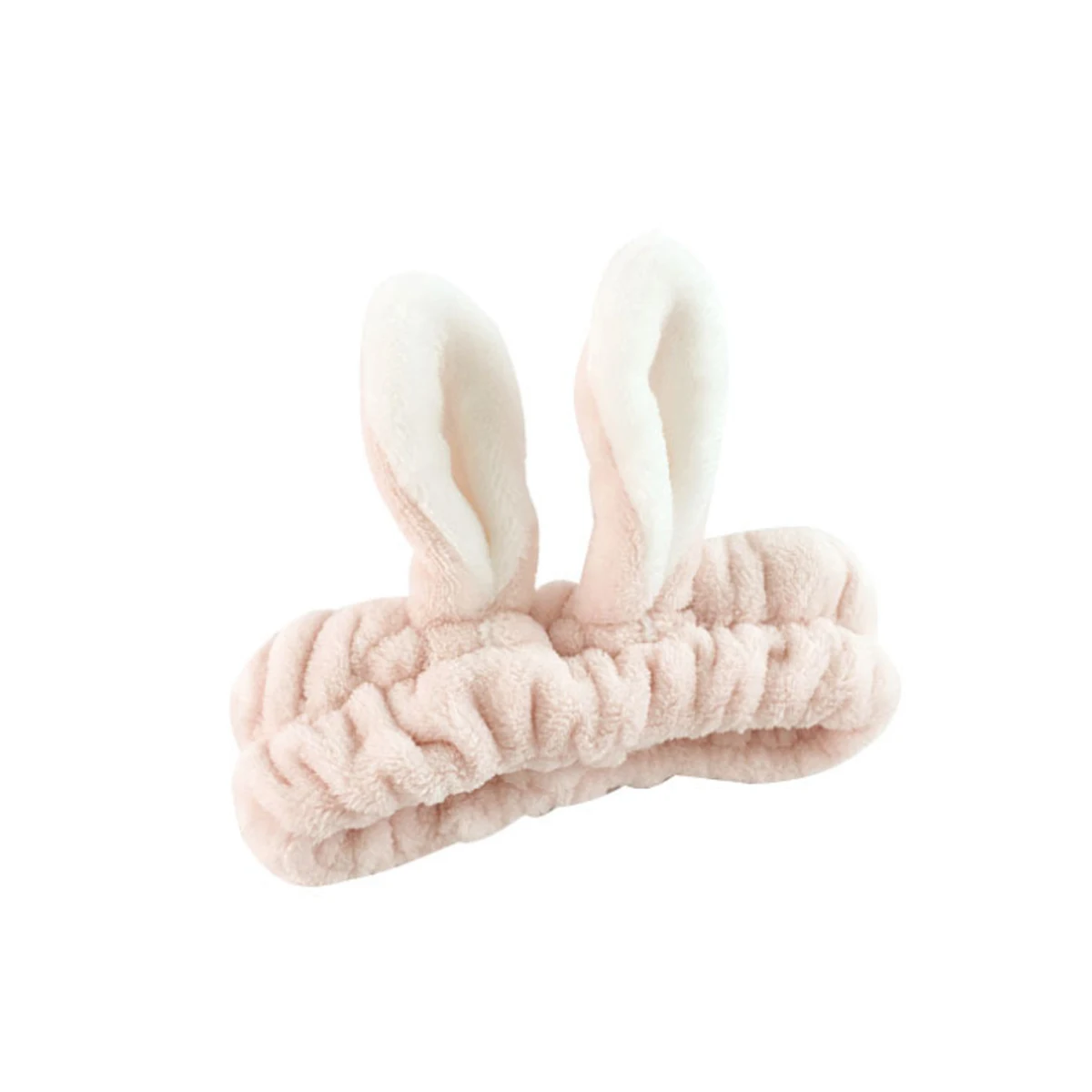 Милая повязка на голову с бантом из кораллового флиса для мытья лица макияж