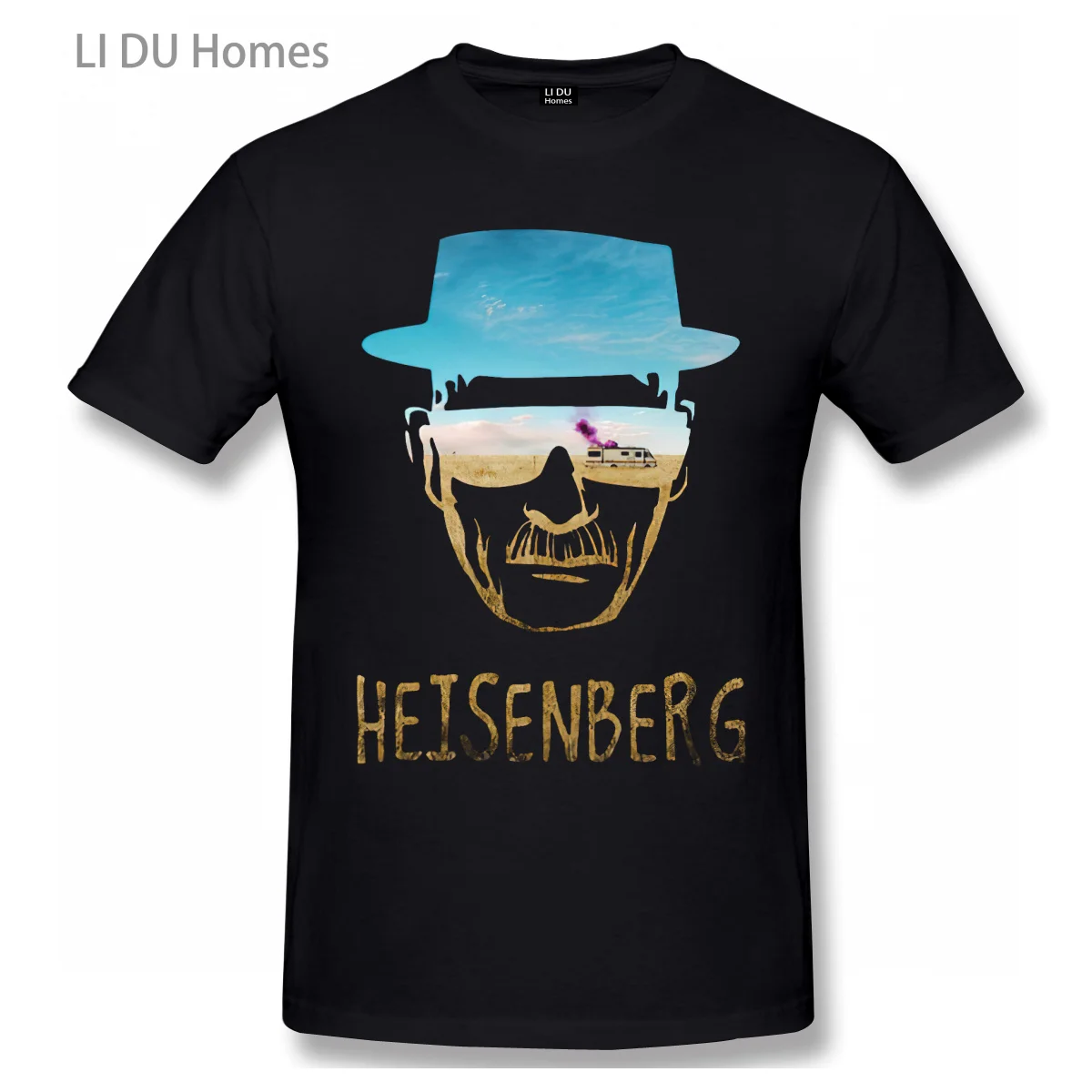 

Heisenberg Breaking Bad T Shirt Oversize Cotton Tshirts Short Sleeve Streetwear T-shirts Tee Tops